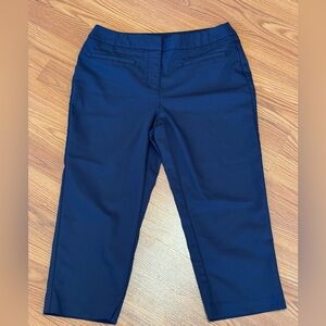 Chico's Dark Blue Capri Pants